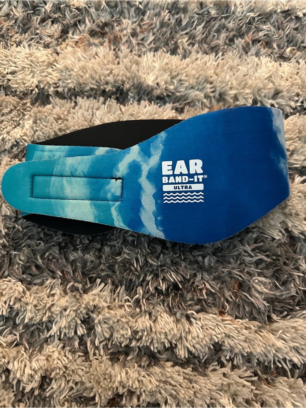 EAR BAND-IT Ultra Blue Tie-Dye Ear Band